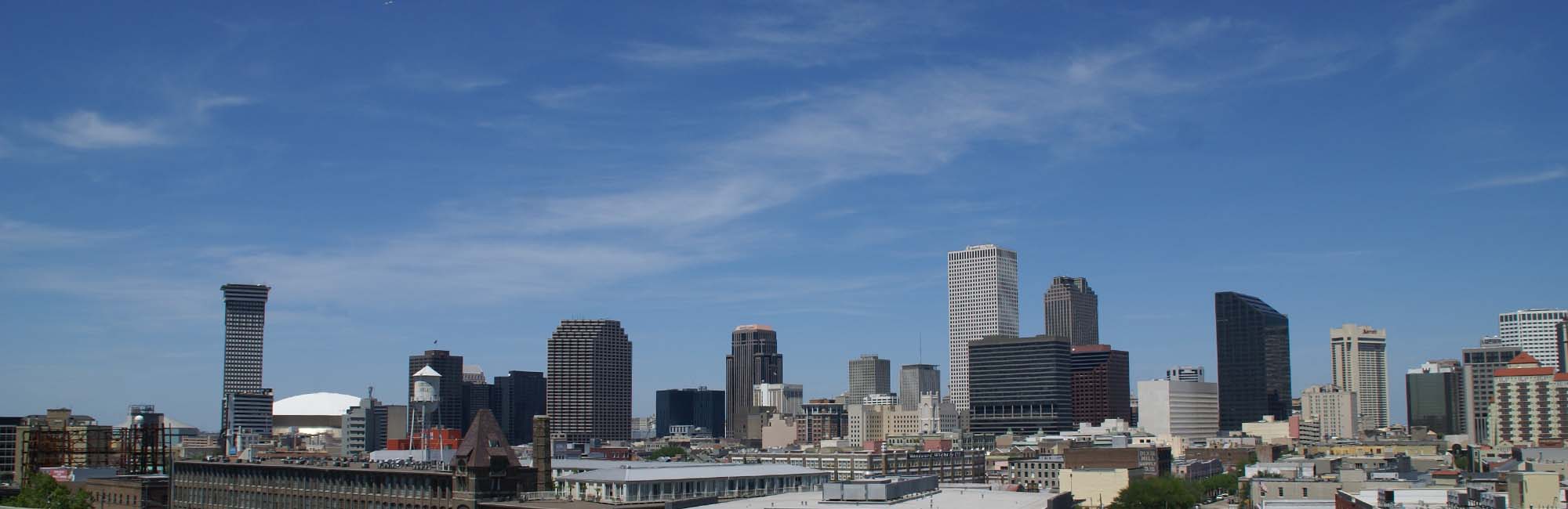 Skyline of Downtown New Orleans